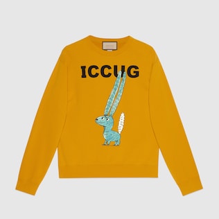 Sudadera con estampado ICCUG exclusiva online