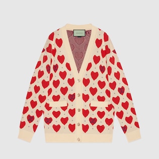 女士Gucci Les Pommes 毛衣
