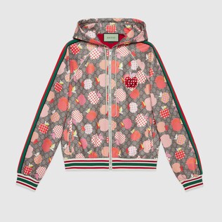 Veste à imprimé pomme GG