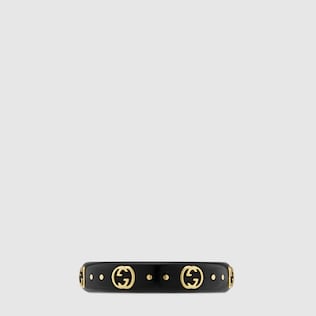 Icon ring with Interlocking G