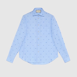 Symbols fil coupé cotton shirt