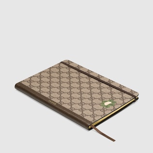 Grand carnet avec détail chou-fleur