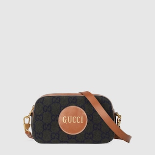 Gucci手写体标识肩背包