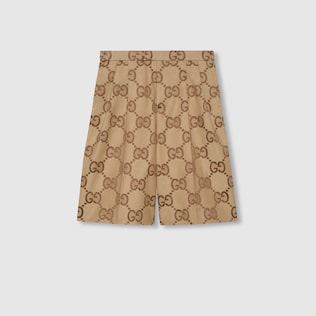 Jumbo GG canvas shorts