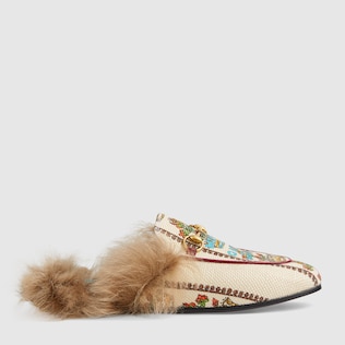 Gucci 100 Princetown Damenslipper