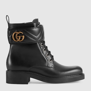 Women's ankle boot with Double G