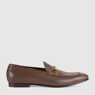 حذاء لوفرز بطبعة Gucci 100 للرجال