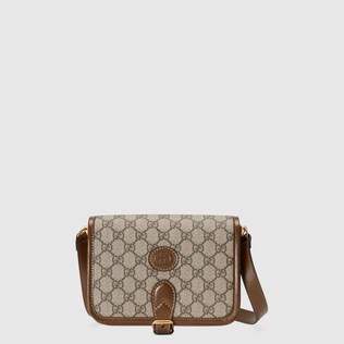 Mini shoulder bag with Interlocking G