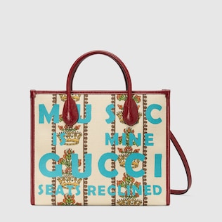 Gucci 100特别系列小号托特包