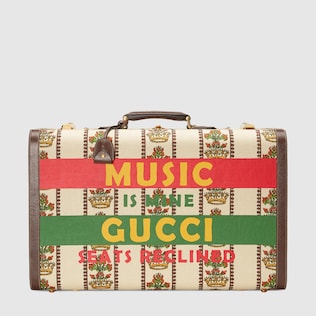 Gucci 100特别系列大号行李箱