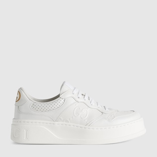 Women's GG embossed sneaker