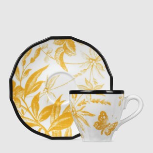 Tazzina e piattino da caffè Herbarium, doppio set