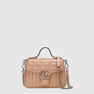 GG Marmont mini top handle bag