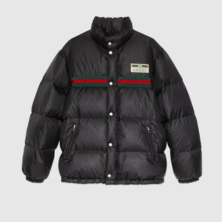 Water repellent down jacket