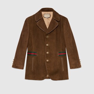 Gucci 100 suede jacket