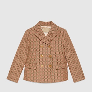 Children's cotton jacket with G square