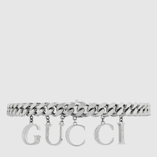 Tour de cou avec inscription Gucci