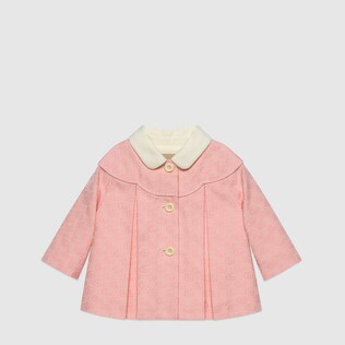 Baby-Baumwollmantel mit Doppel G