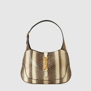 Jackie 1961 small python bag