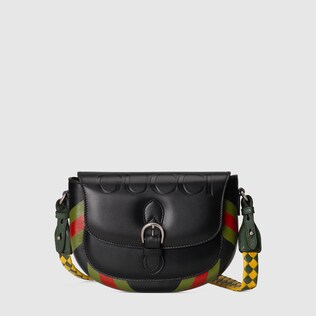 Small shoulder bag with logo