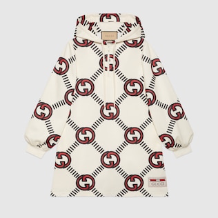 Interlocking G technical jersey dress