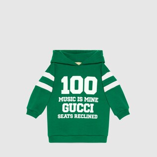 Gucci 100 Babypullover aus gefilzter Baumwolle