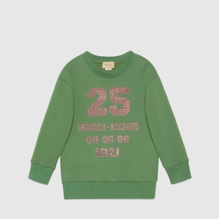 Children's 1921 Gucci cotton sweatshirt