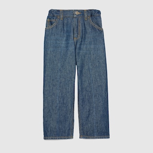 Jean pour enfant avec cheval à bascule