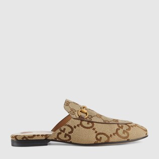 Women's jumbo GG Princetown slipper