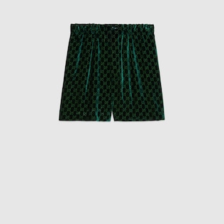 Short en velours GG