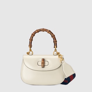 Kleine Gucci Bamboo 1947 Henkeltasche