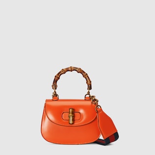 Gucci Bamboo 1947 迷你手提包