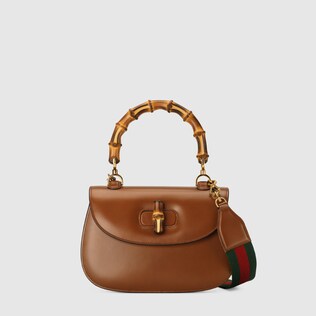 Gucci Bamboo 1947 中号手提包