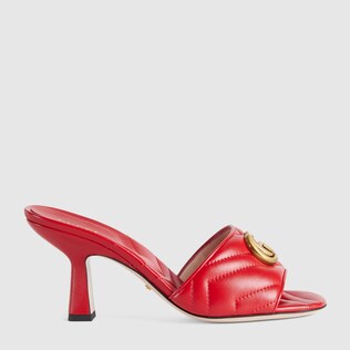 Women's Double G slide sandal