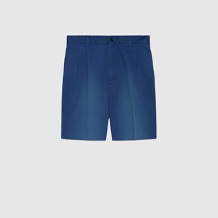 Gucci Pineapple系列棉质短裤