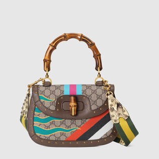 Gucci Bamboo 1947 中号手提包