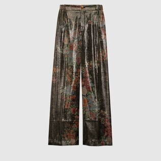 Gucci Nojum floral print silk trouser