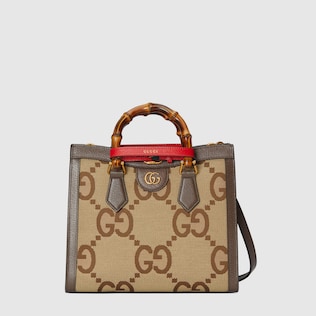 Cabas GG jumbo Gucci Diana petite taille