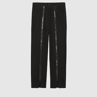 Pantalon en denim avec détail GG