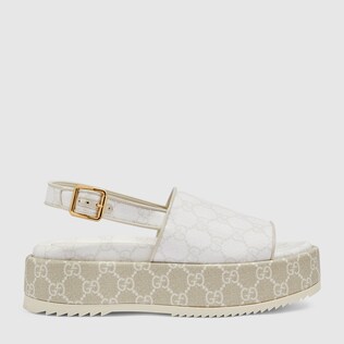 Women's platform GG sandal