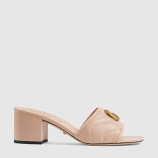 Women's Double G slide sandal