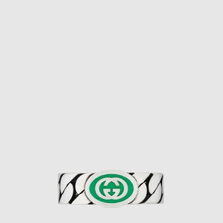インターロッキングG エナメル リング