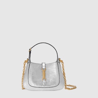 Jackie 1961 Mini-Tasche aus Eidechsenleder