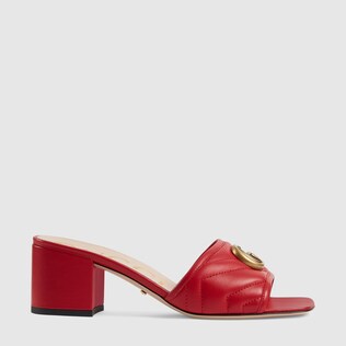 Women's Double G slide sandal
