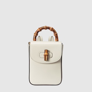 Bamboo mini handbag