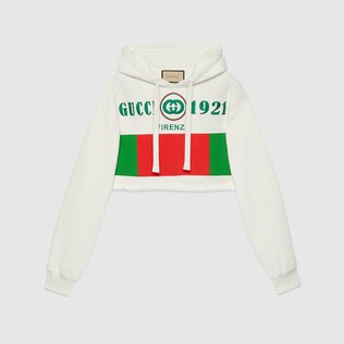 Sweatshirt aus Baumwolljersey