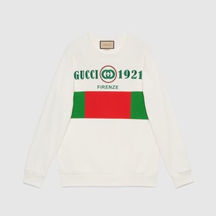 Sweatshirt aus Baumwolljersey