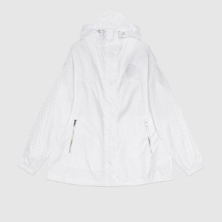 Nylon GG jacquard jacket