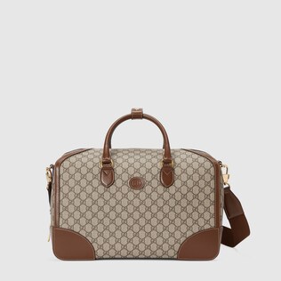 Duffle bag with Interlocking G