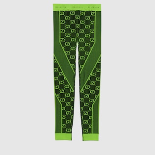 GG jersey jacquard leggings